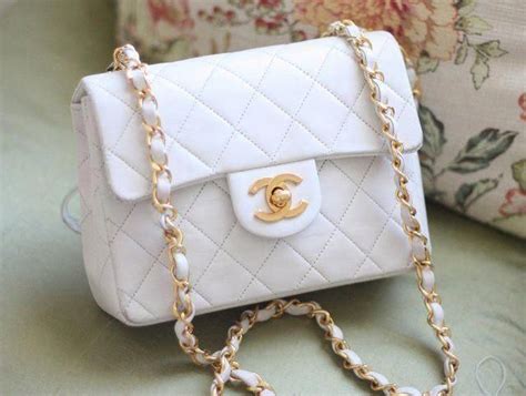 borsa chanel bianca piccola|chanel borse italia.